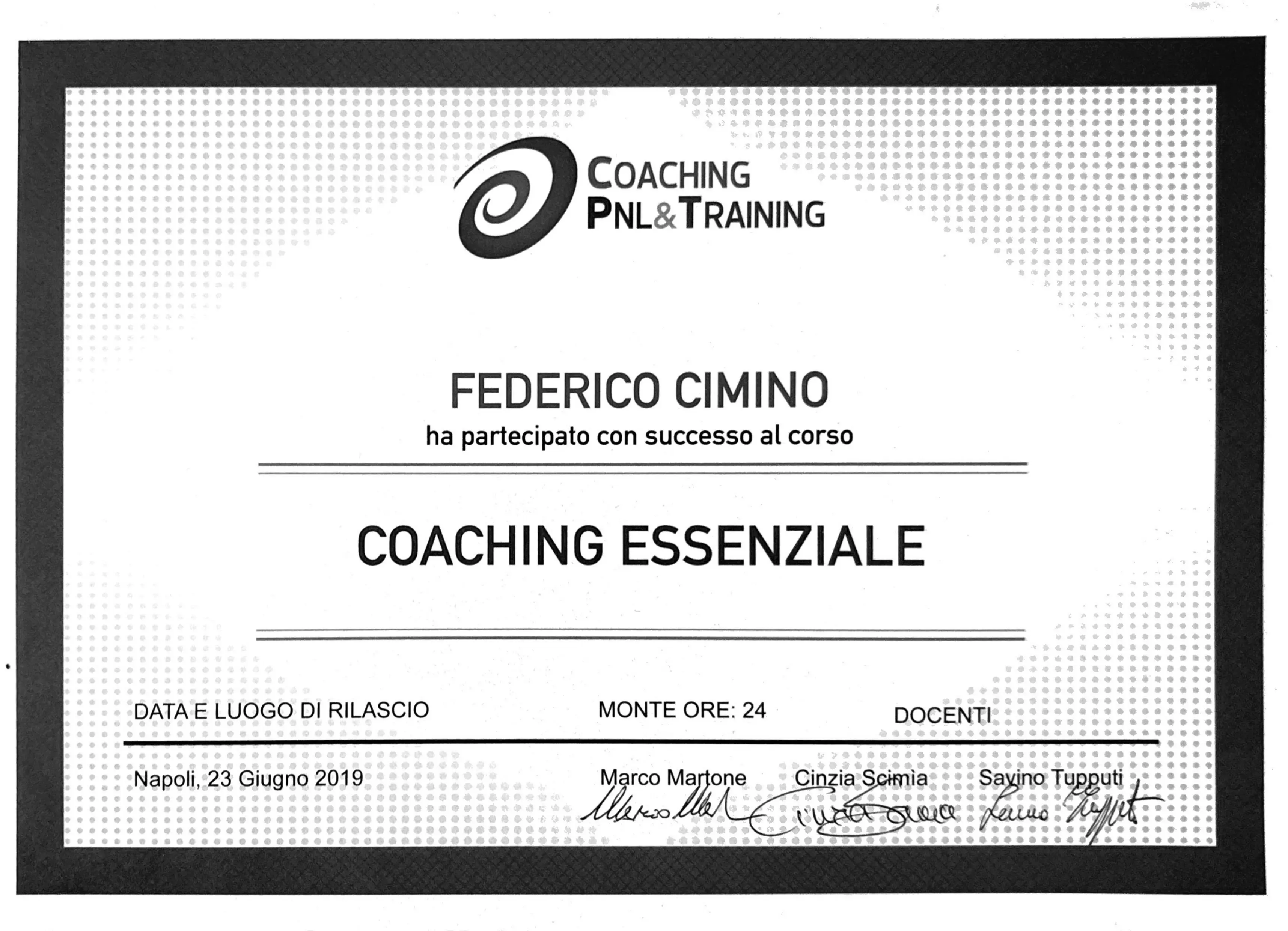 Certificato IBH